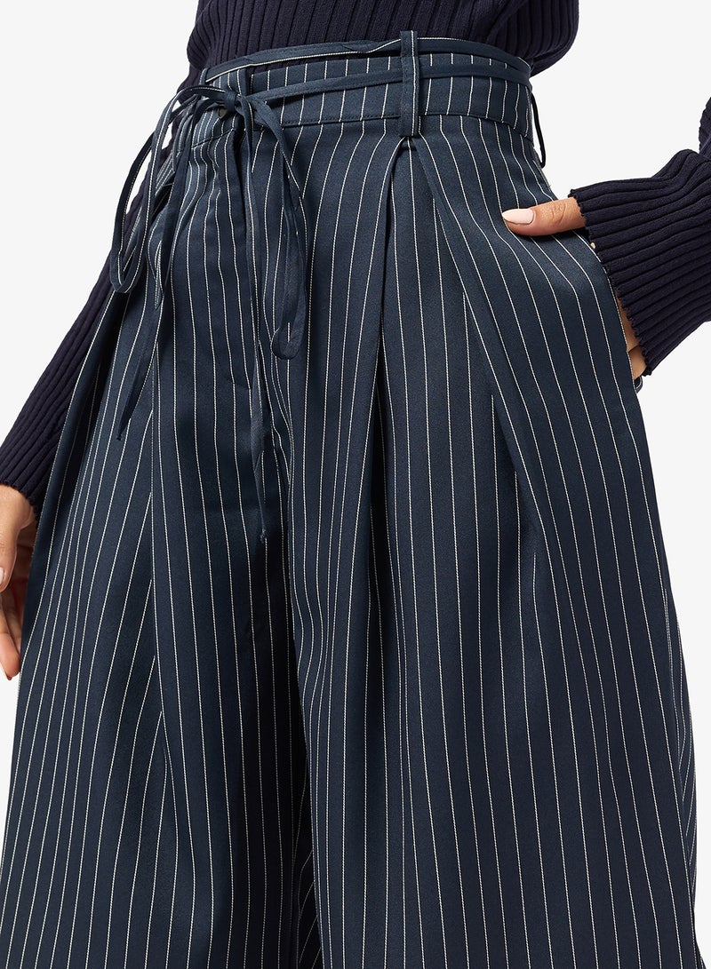 Ginger Pleat Detail Wide Fit Pants - Image 4